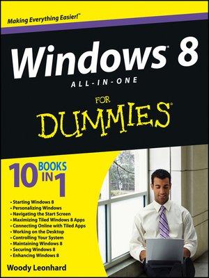 cover image of Windows 8 All-in-One For Dummies